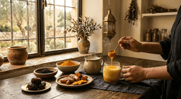 Golden Turmeric Honey Brew